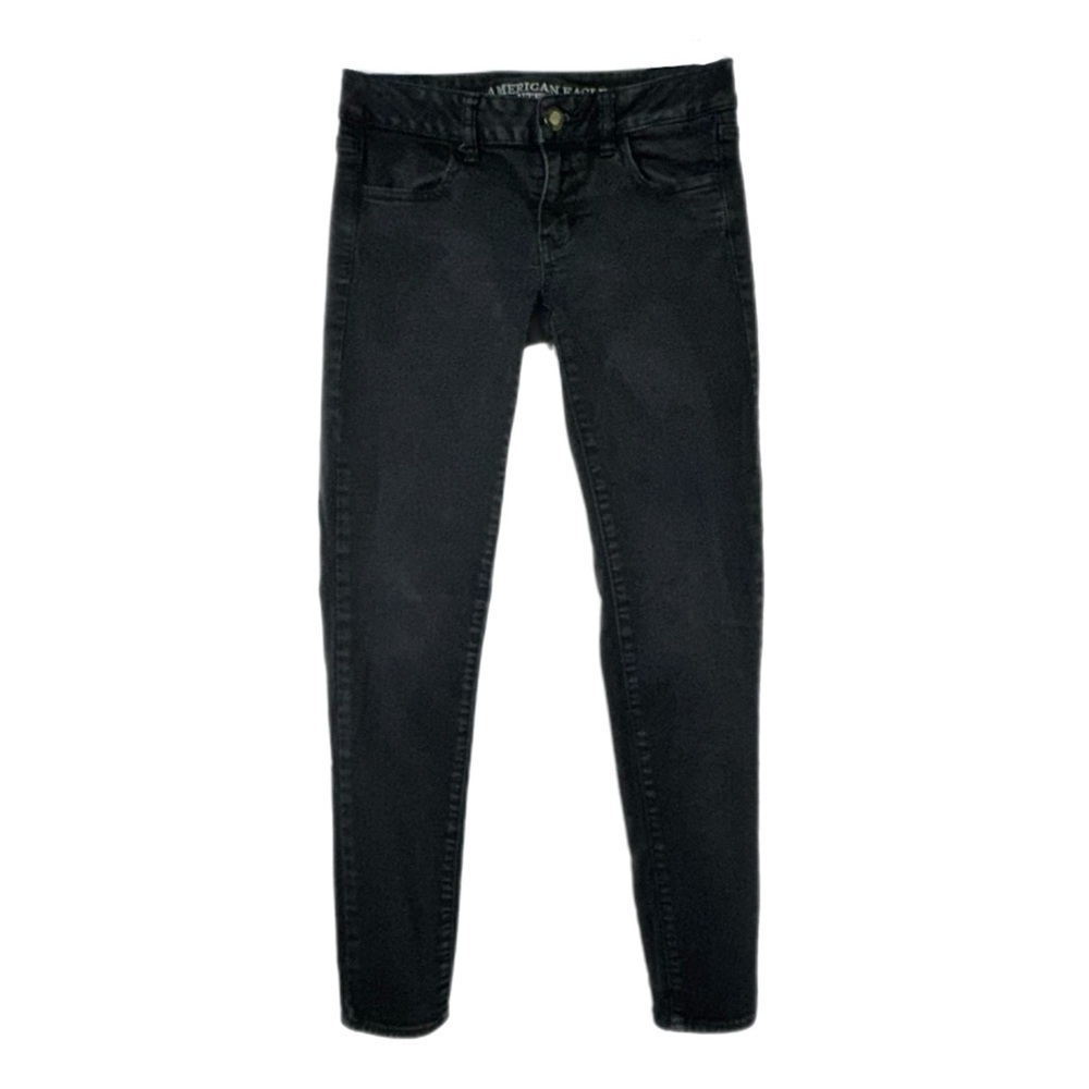 American Eagle Outfitters Super Stretch Black Jeggings - Short